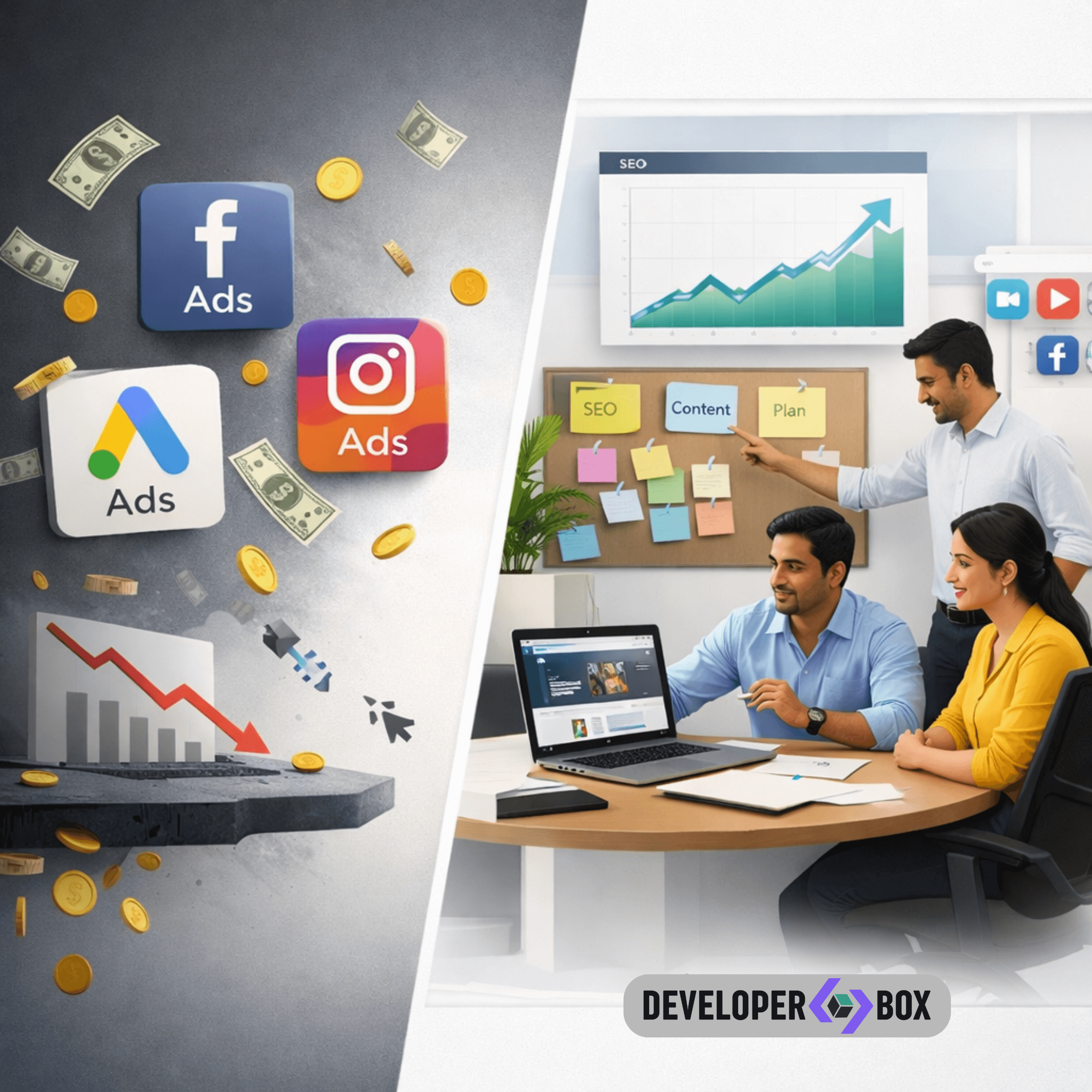 Why Running Only Ads Is Not Digital Marketing