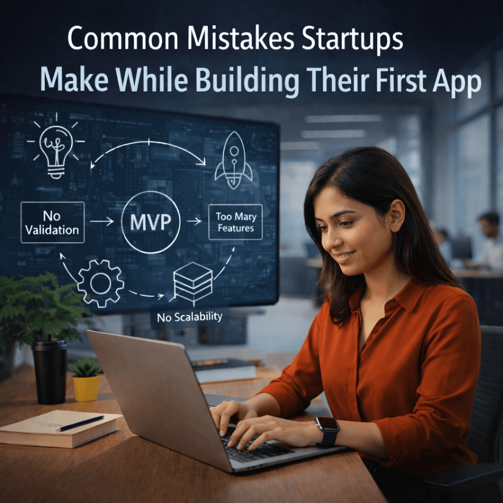 Common Mistakes Startups Make While Building Their First App