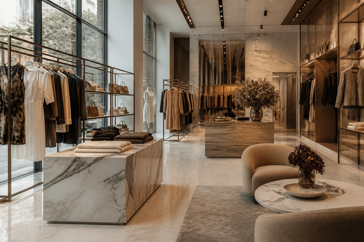Retail storefront and merchandising