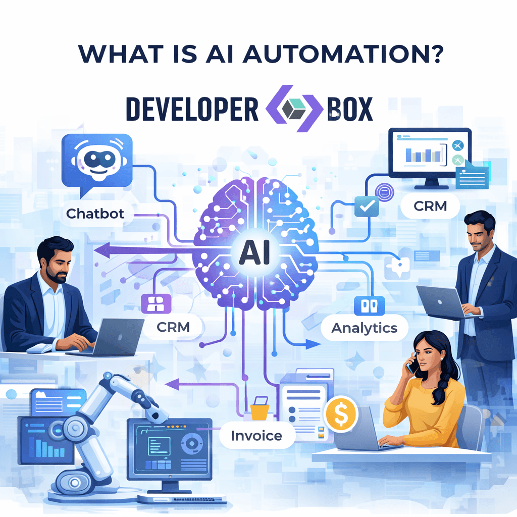 AI Automation for Businesses in Raipur: How DeveloperBox Is Driving Smart Growth