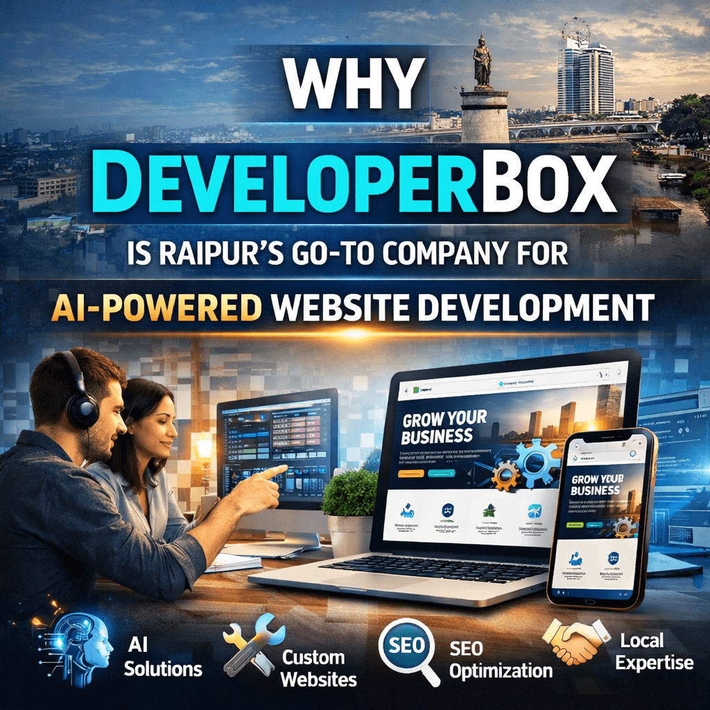 Why DeveloperBox Is Raipur’s Go-To Company for AI-Powered Website Development