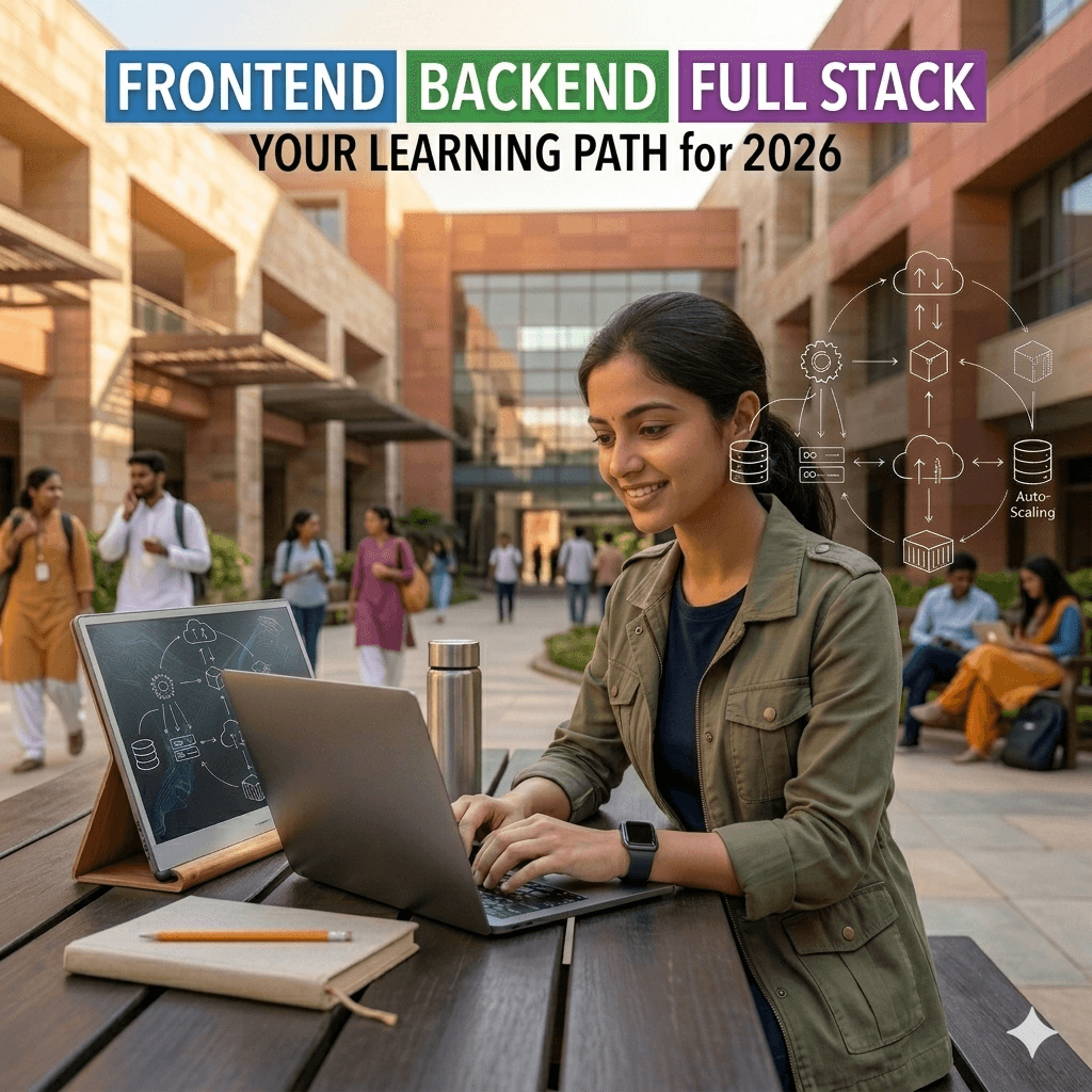 Frontend vs Backend vs Full Stack: What Should You Learn in 2026?