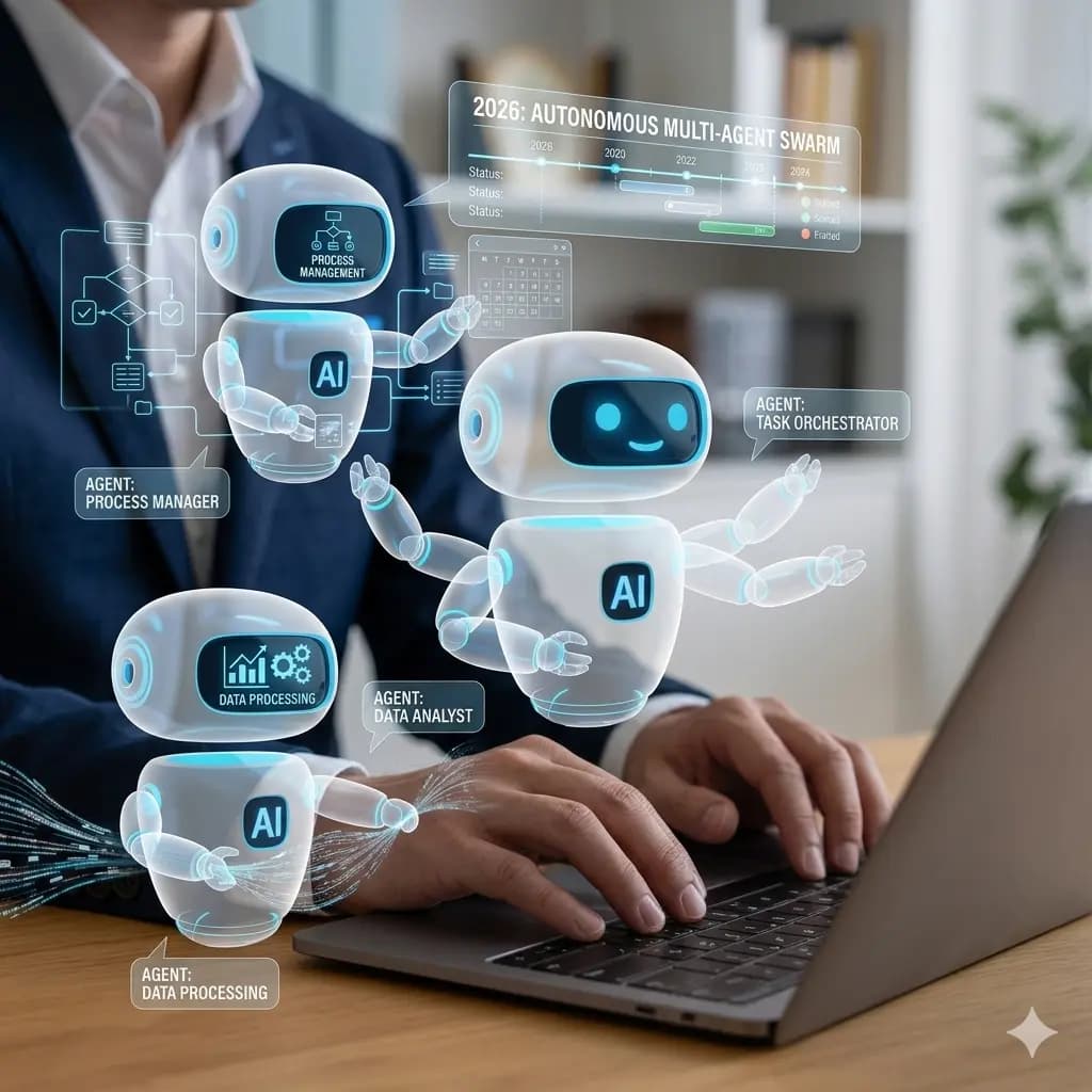 AI Agents in 2026: The Shift From Chatbots to Autonomous Digital Workers