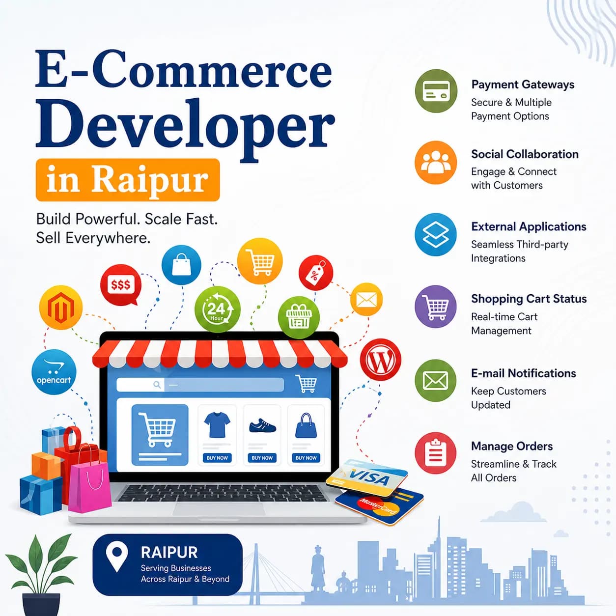 Ecommerce Developer in Raipur
